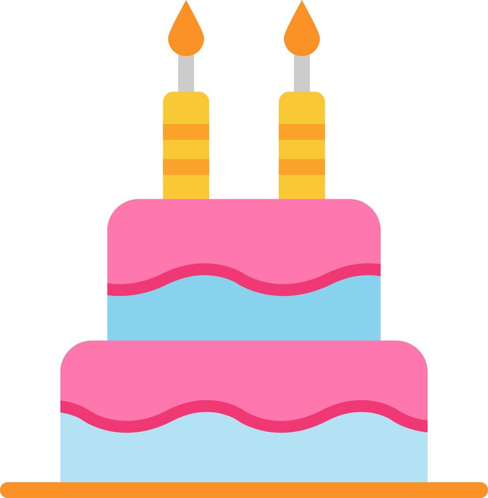 Cake Vector Icon Design