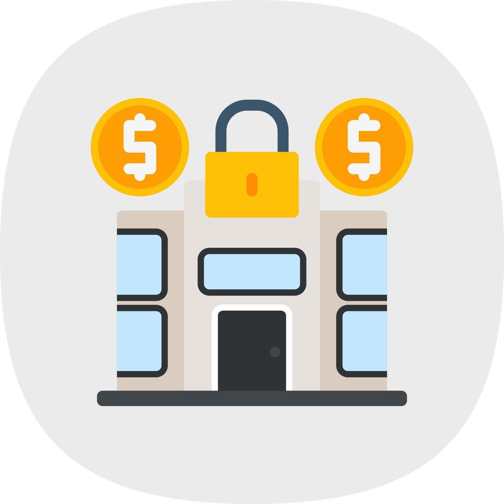 Fixed Asset Vector Icon Design