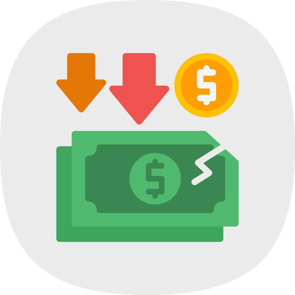 Bankruptcy Vector Icon Design