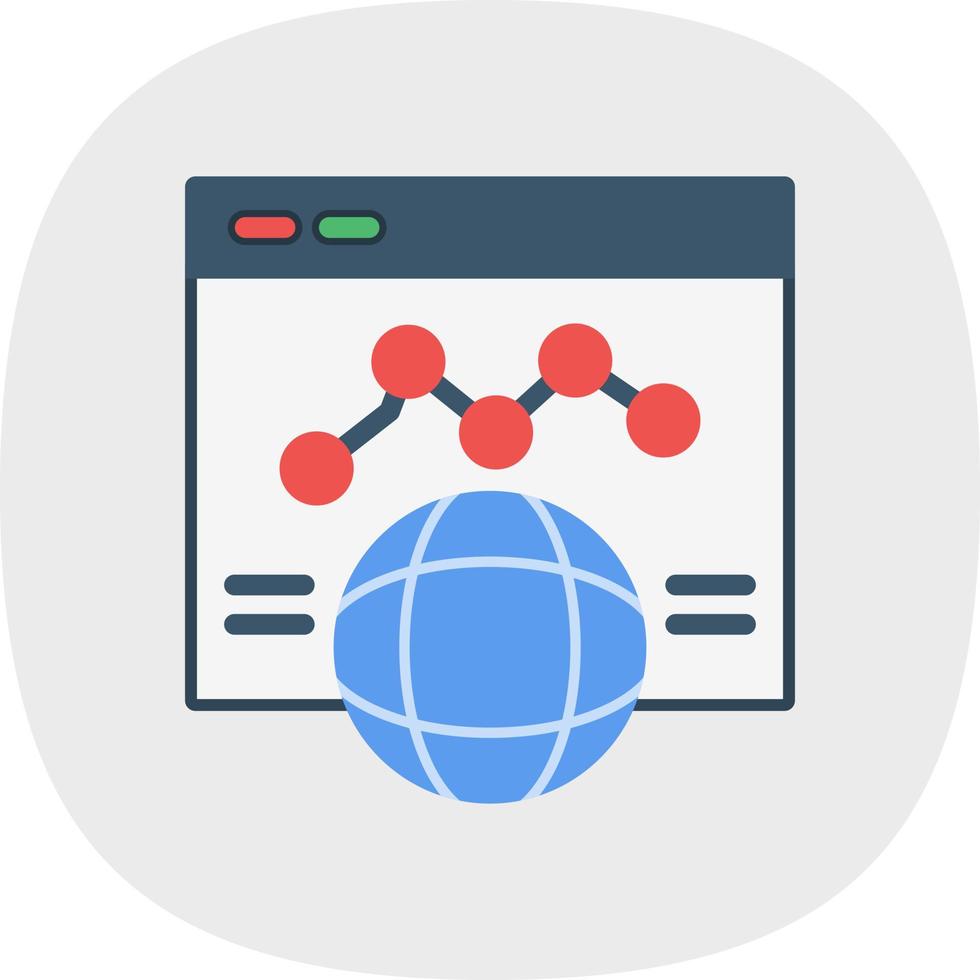 Stock Market Vector Icon Design