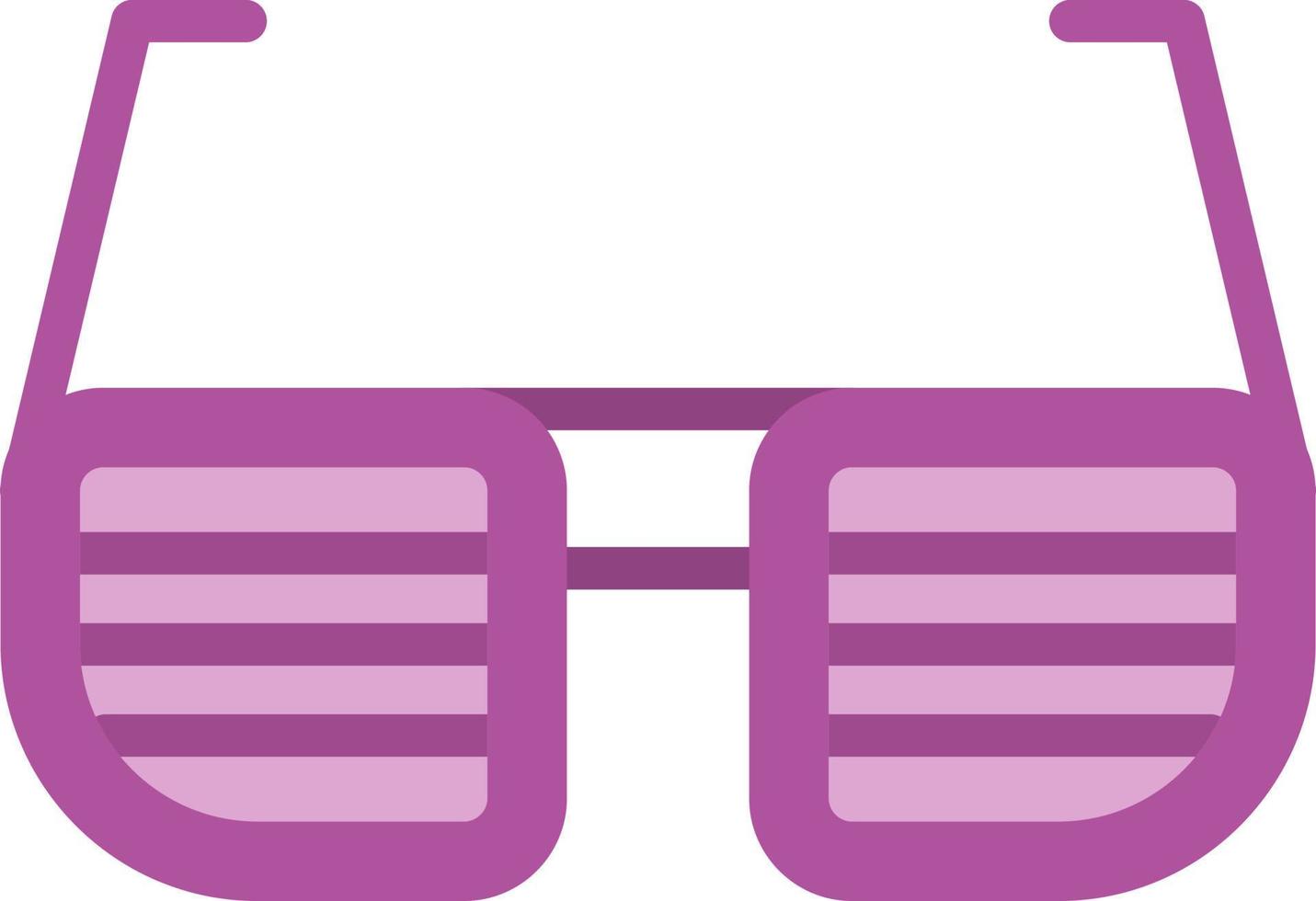 Fun Glasses Vector Icon Design