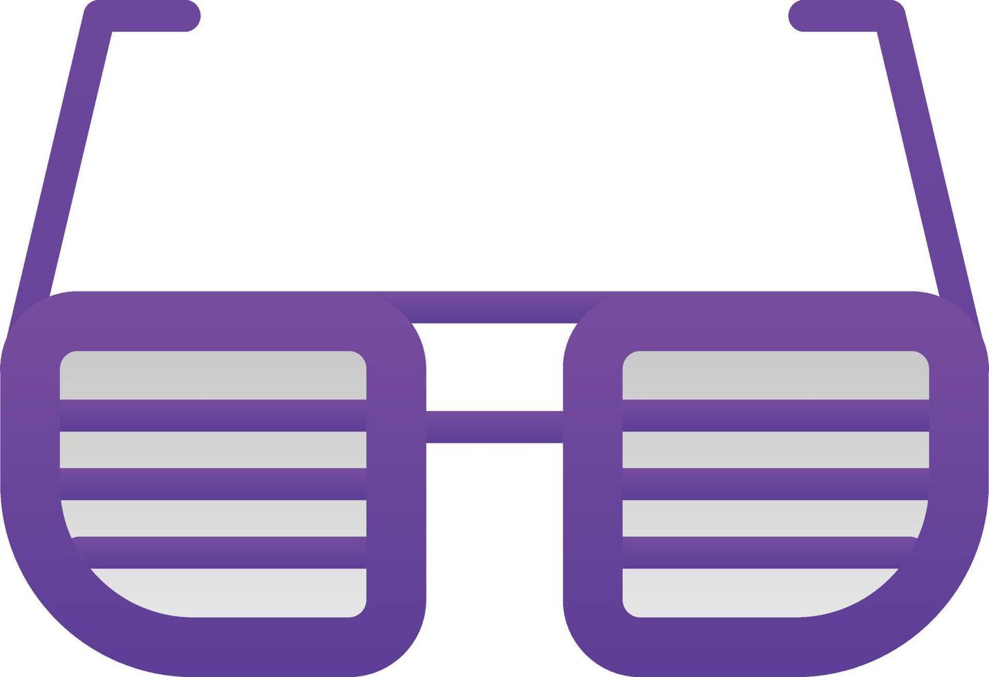 Fun Glasses Vector Icon Design