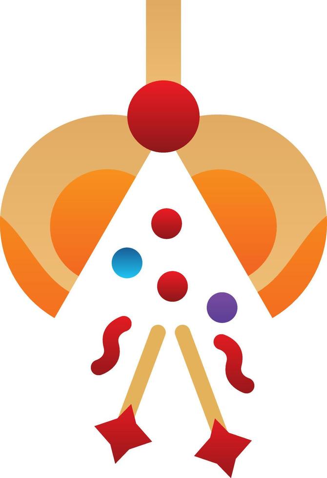 Confetti Ball Vector Icon Design