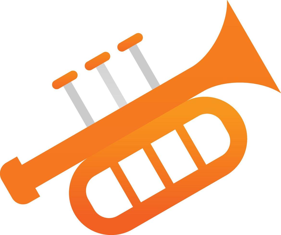 Trumpet Vector Icon Design