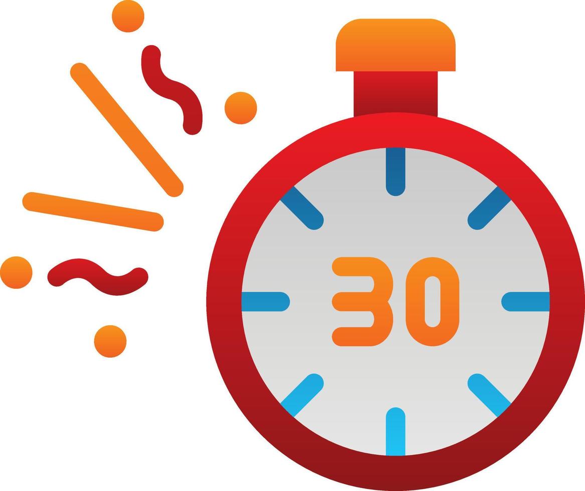 Countdown Vector Icon Design