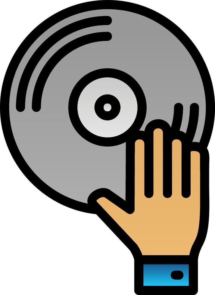DJ Vector Icon Design