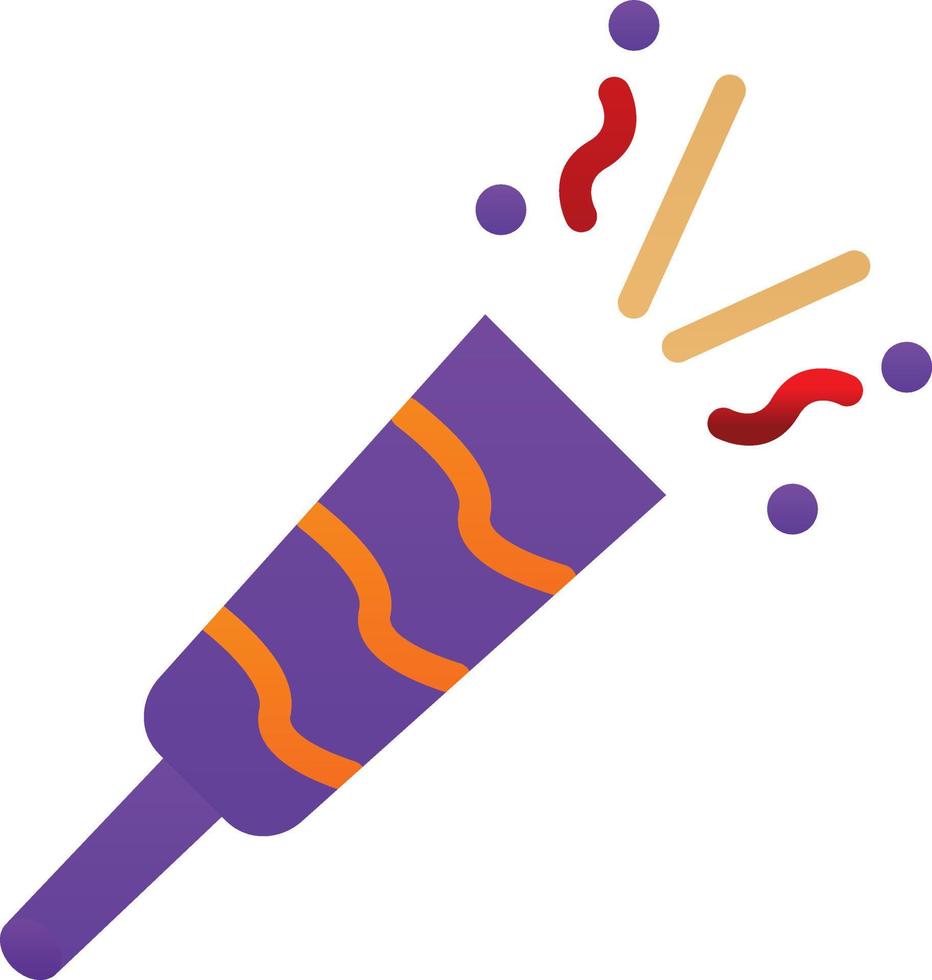 Party Blower Vector Icon Design
