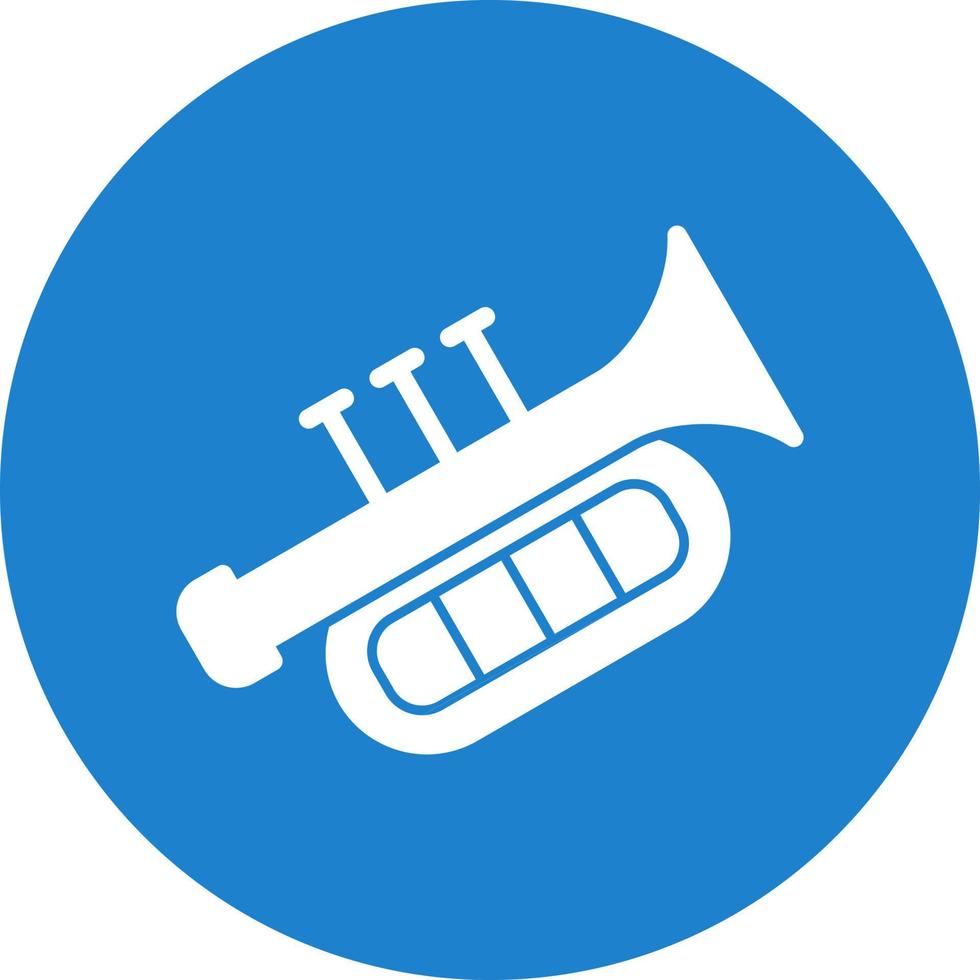 Trumpet Vector Icon Design
