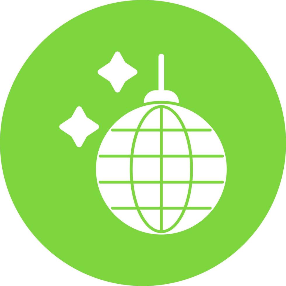 Disco Ball Vector Icon Design