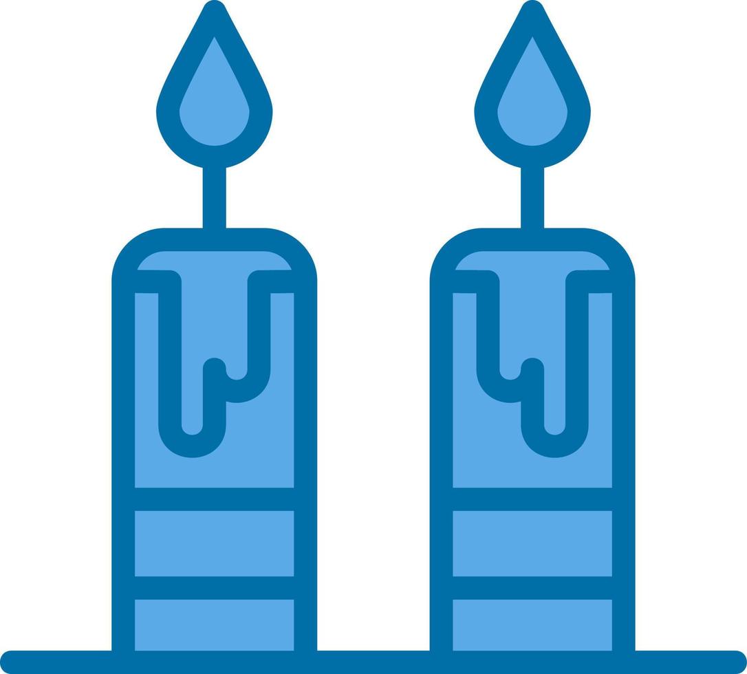 Candles Vector Icon Design