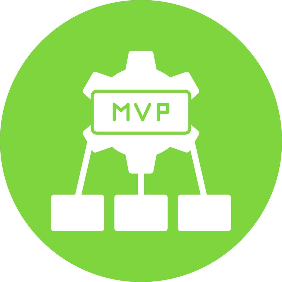 Mvp Vector Icon Design