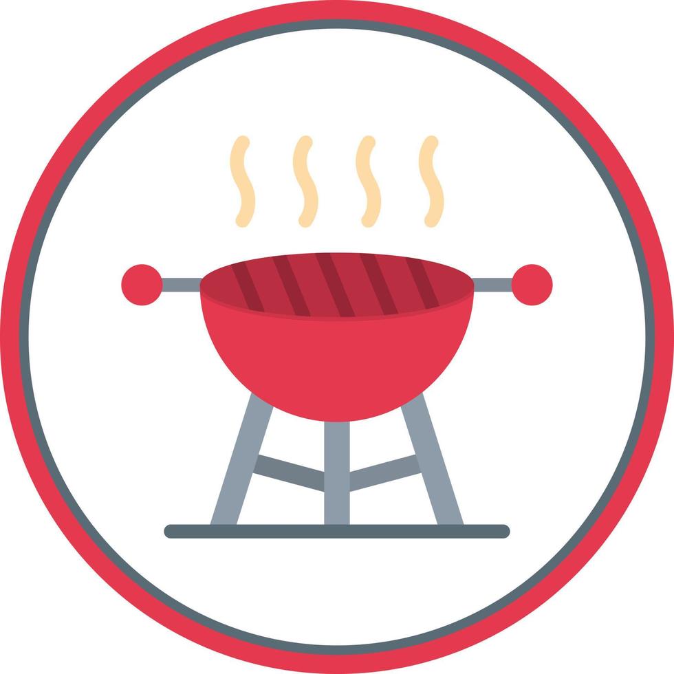 diseño de icono de vector de barbacoa