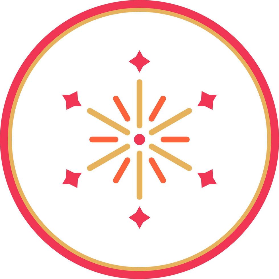 Fireworks Vector Icon Design