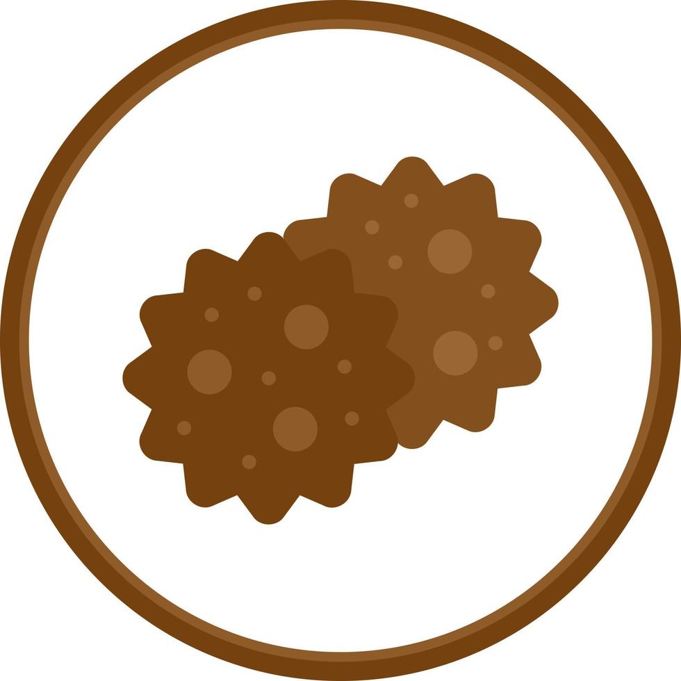 Cookie Vector Icon Design