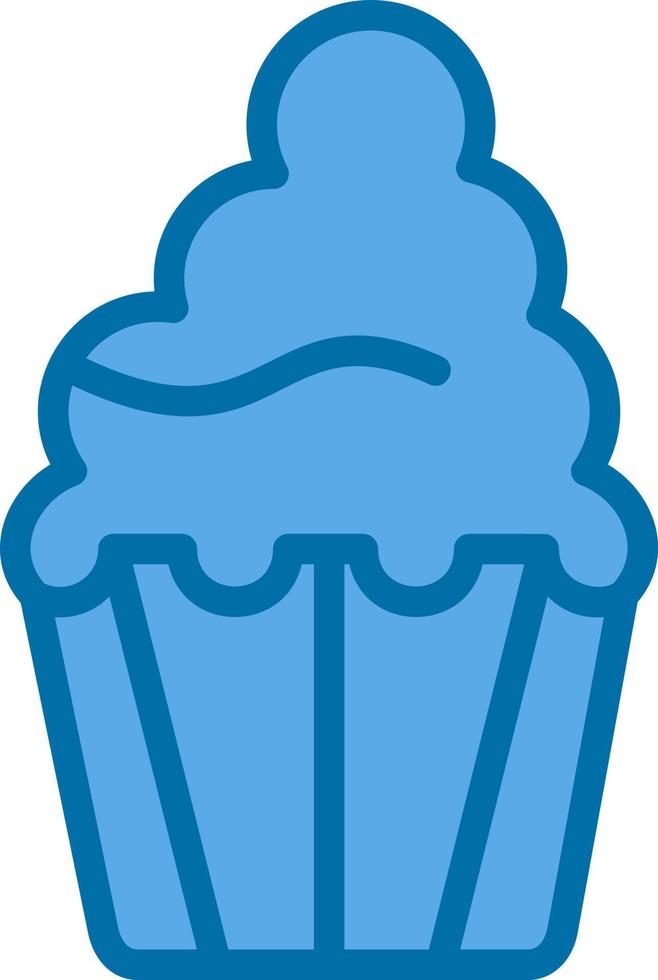 Cupcake Vector Icon Design