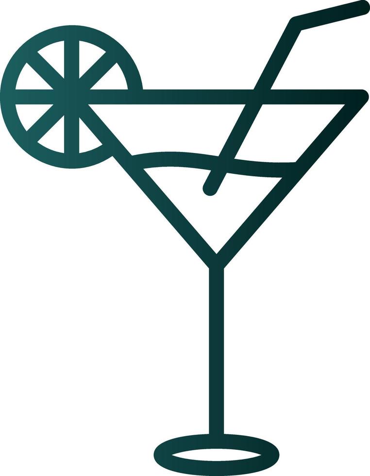 Coktail Vector Icon Design