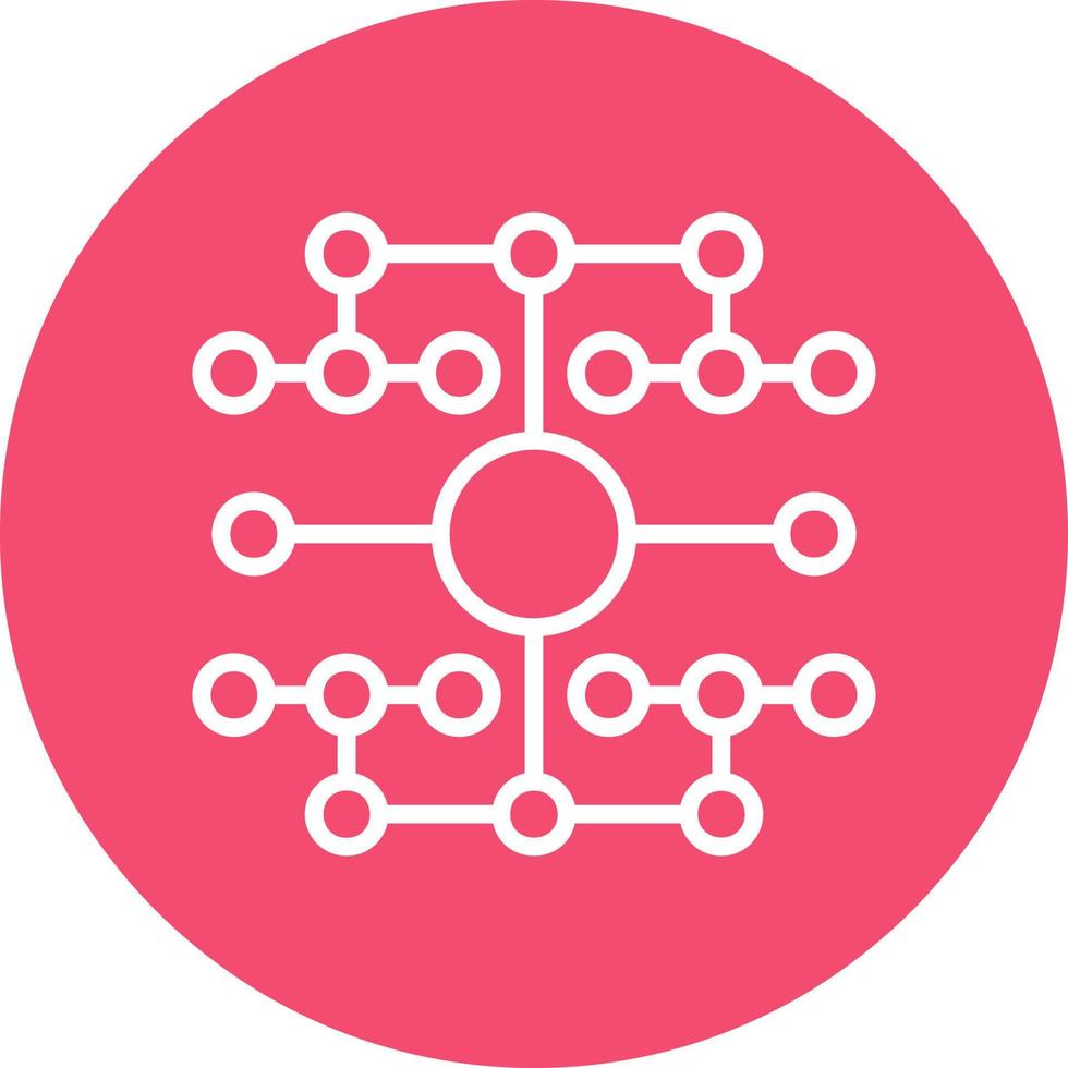 Concept Map Vector Icon Design