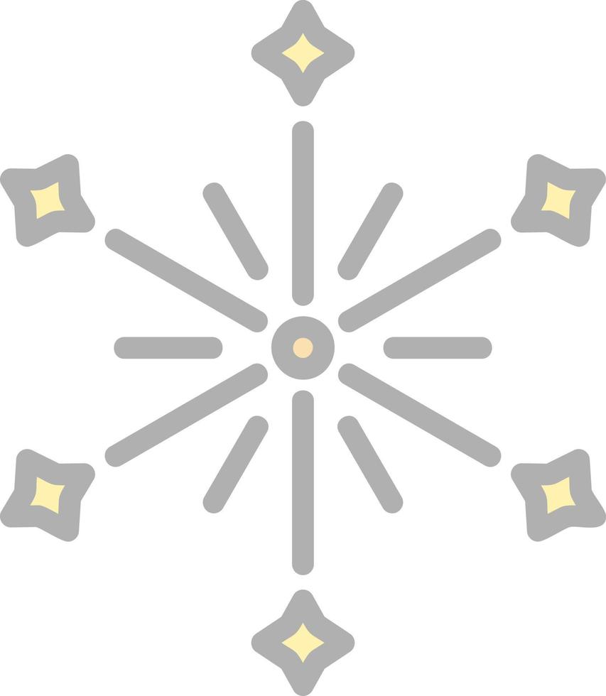 Fireworks Vector Icon Design