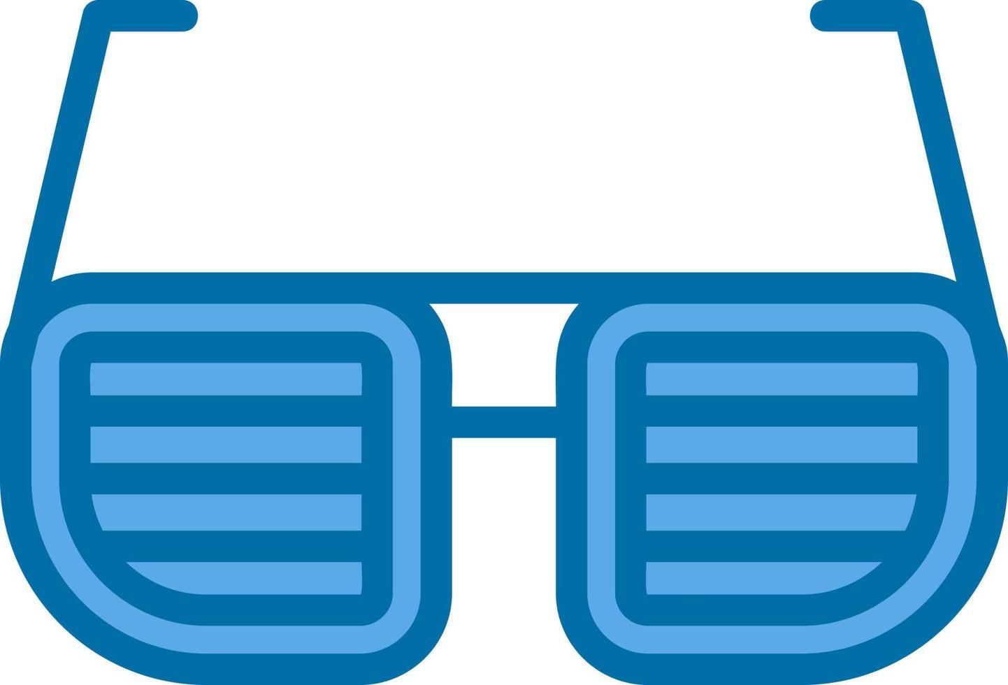 Fun Glasses Vector Icon Design