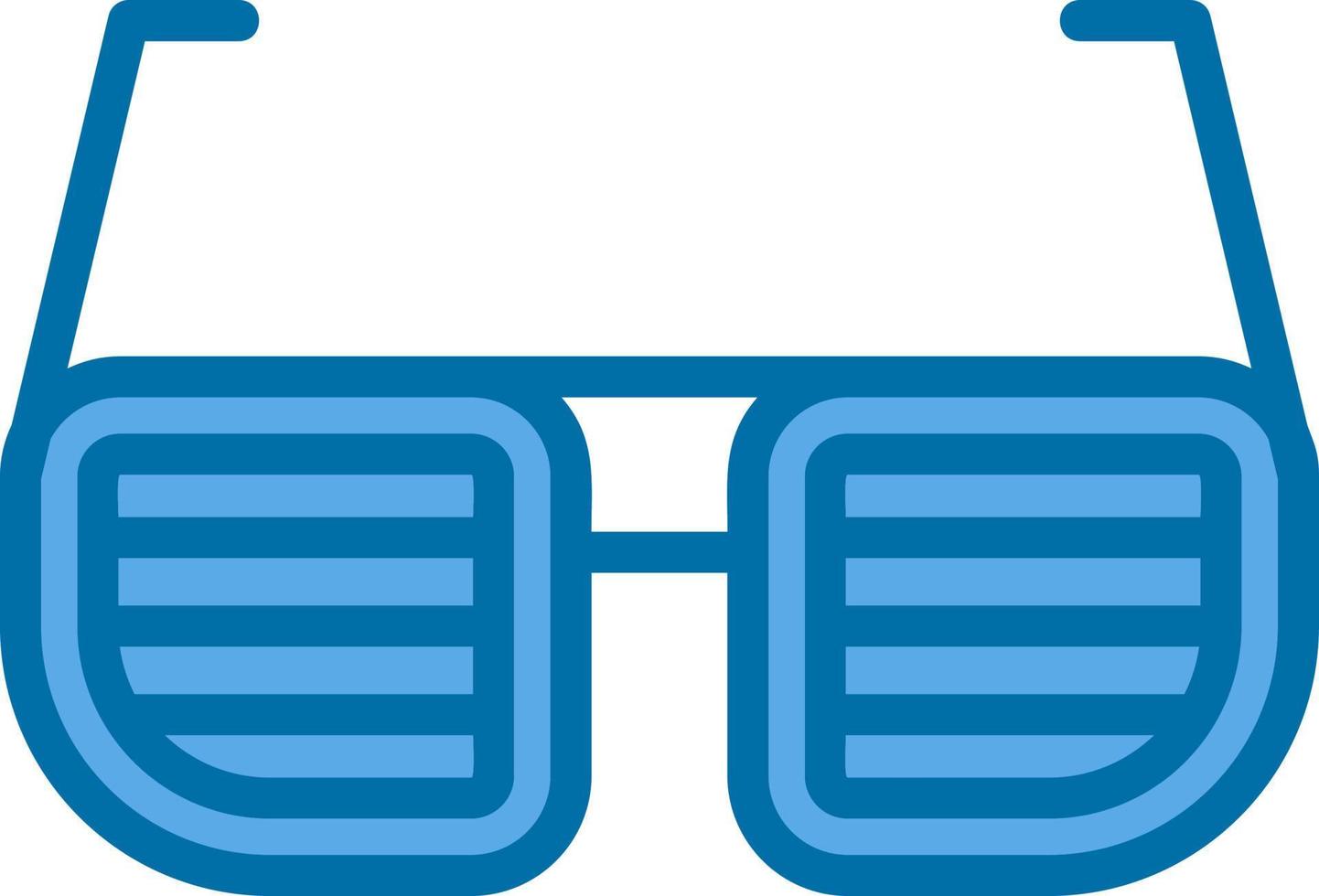 Fun Glasses Vector Icon Design