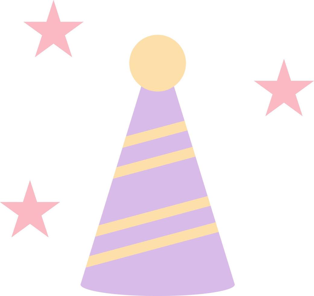 Party Hat Vector Icon Design