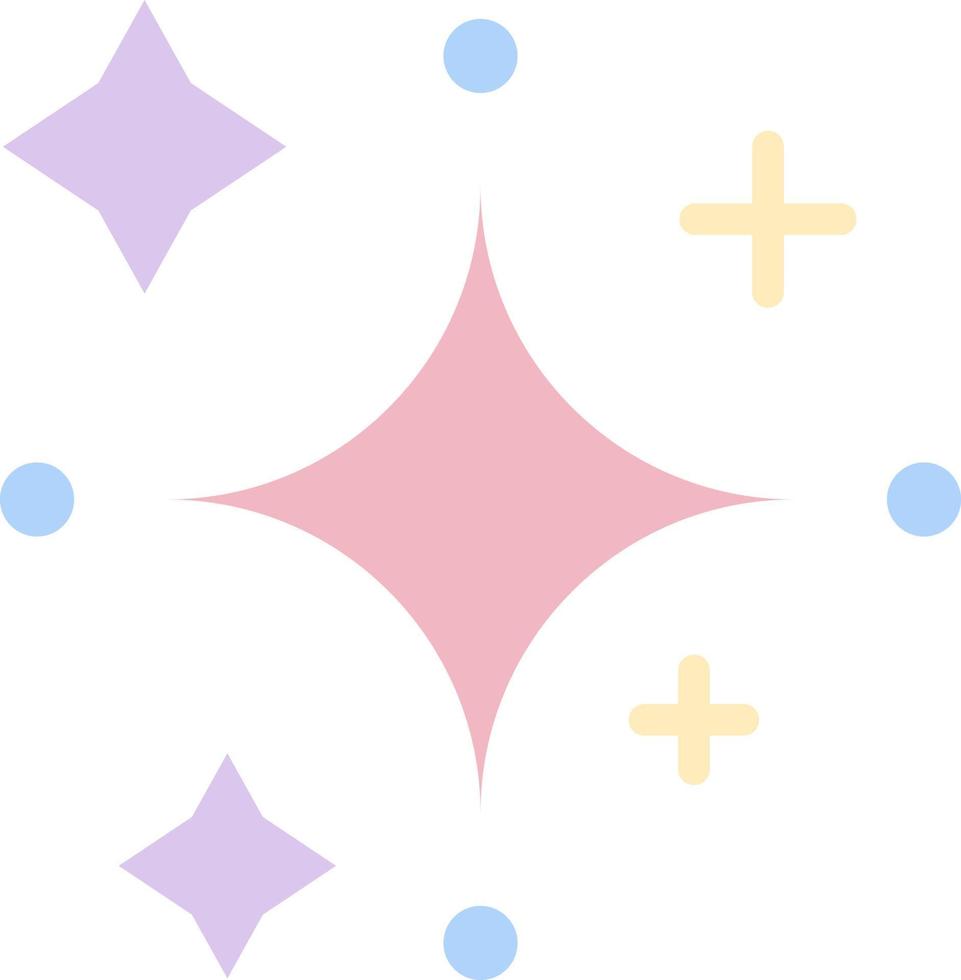 Sparkles Vector Icon Design