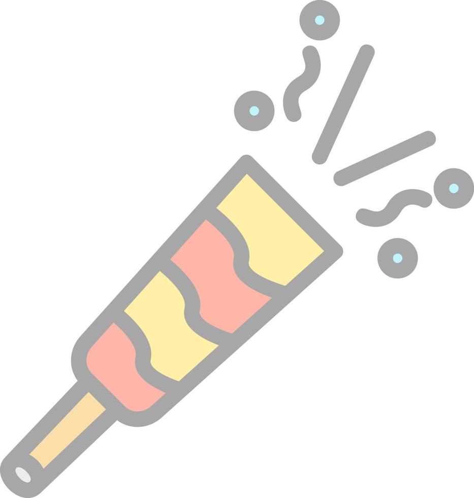 Party Blower Vector Icon Design