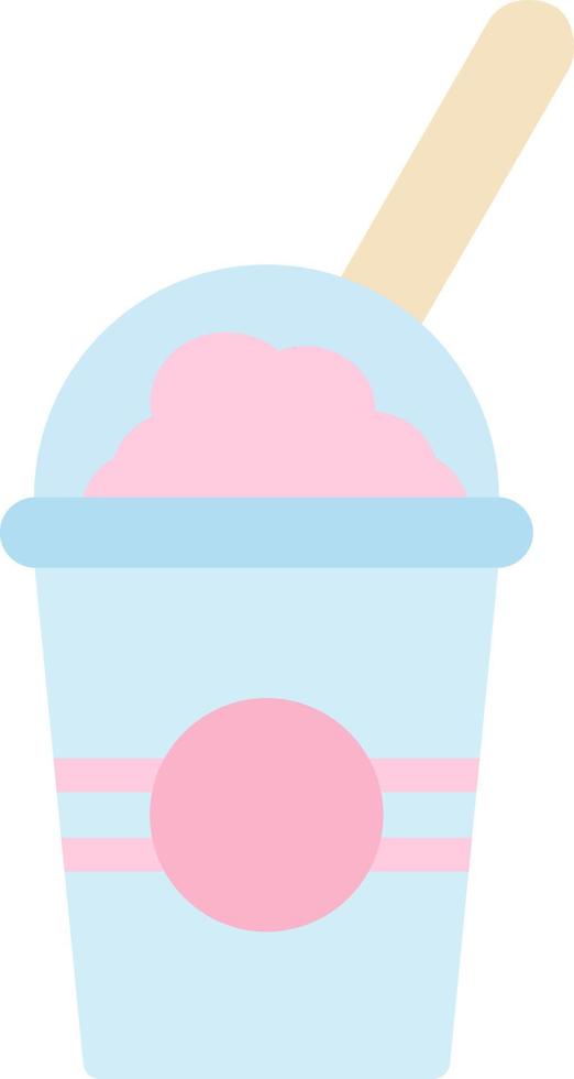 Milkshake Vector Icon Design