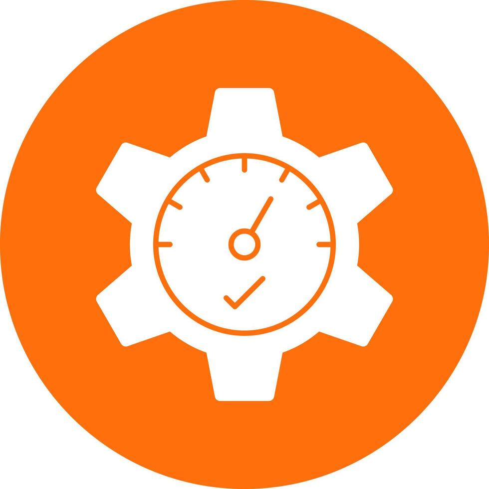 Constant Development Pace Vector Icon Design