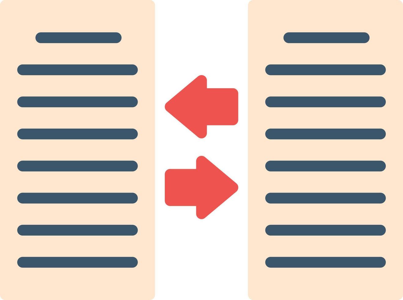 Files Exchange Vector Icon Design