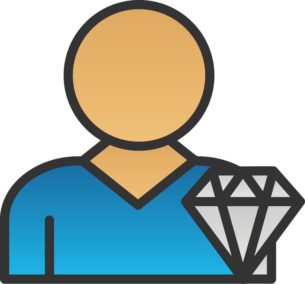 Lifetime Value Vector Icon Design