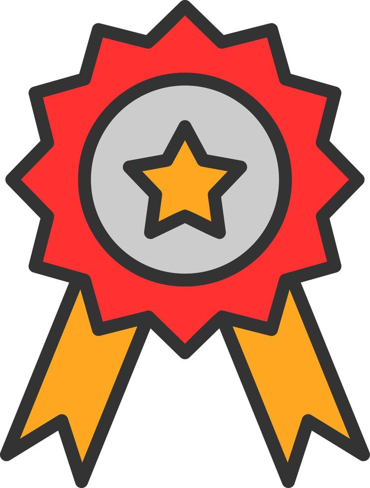 Medal Award Vector Icon Design