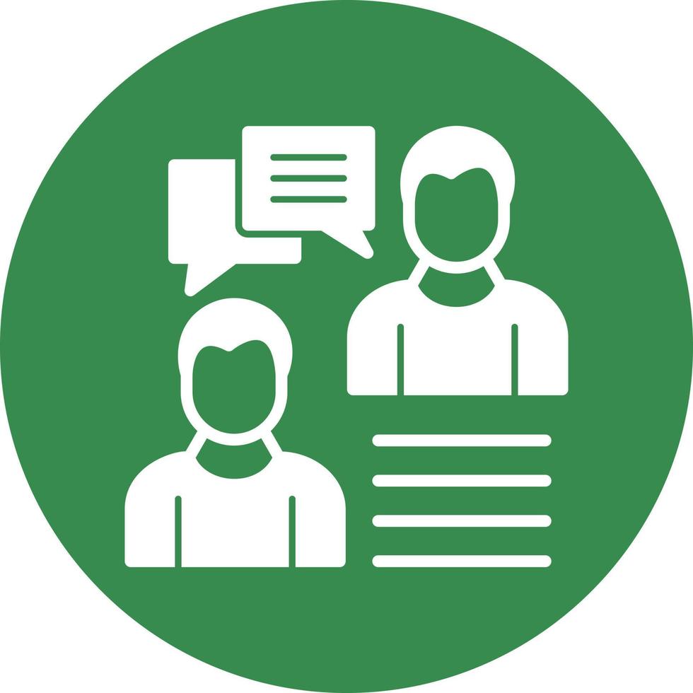 Communication Vector Icon Design
