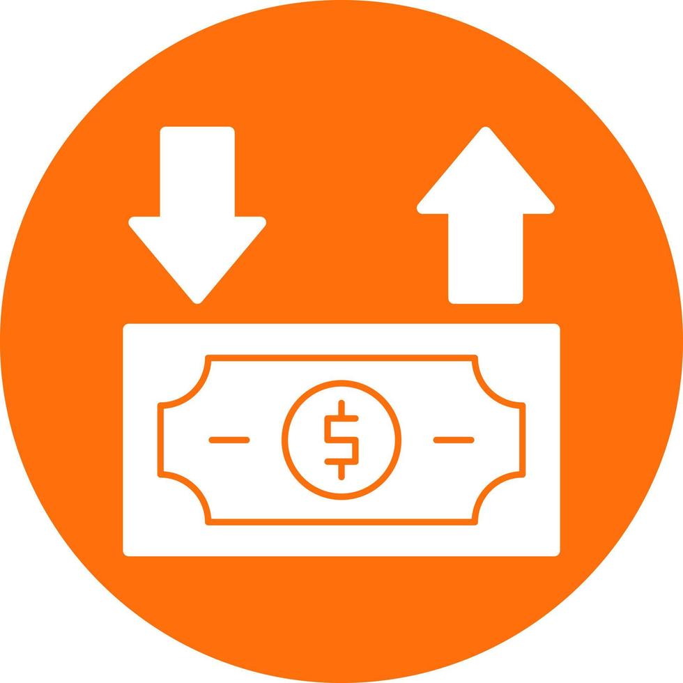 Cash Flow Vector Icon Design