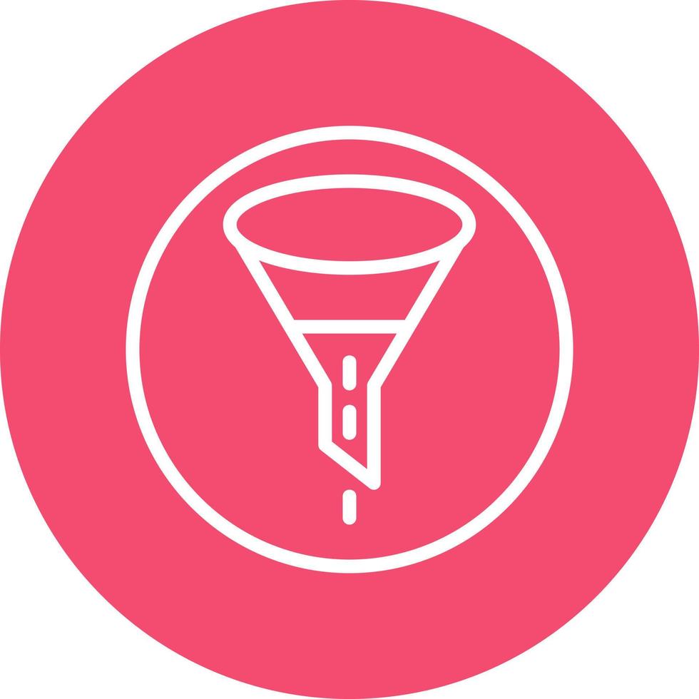 Funnel Vector Icon Design