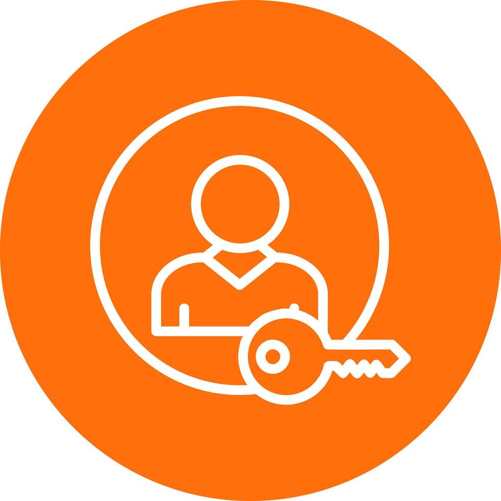 Key Accounts Vector Icon Design