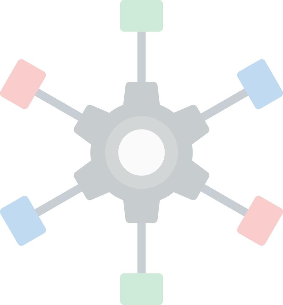 subcontratar el diseño de iconos de vectores de gestión