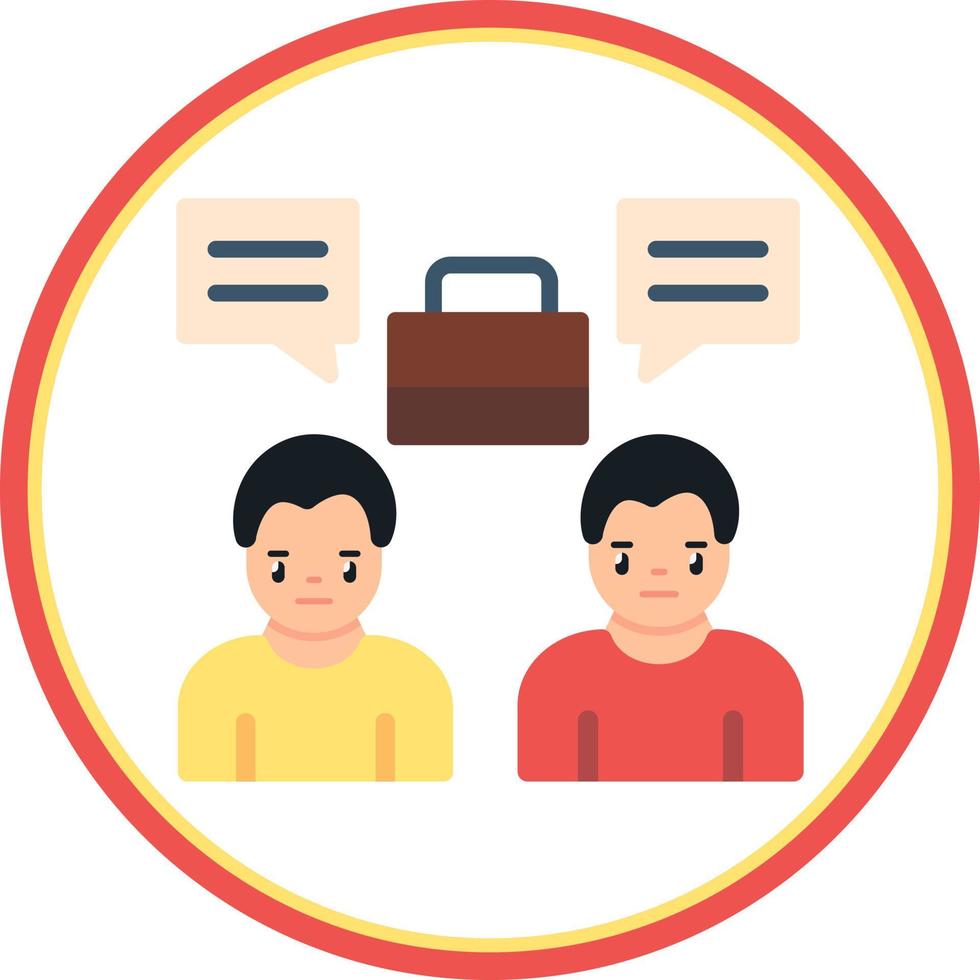 Business Dialog Vector Icon Design