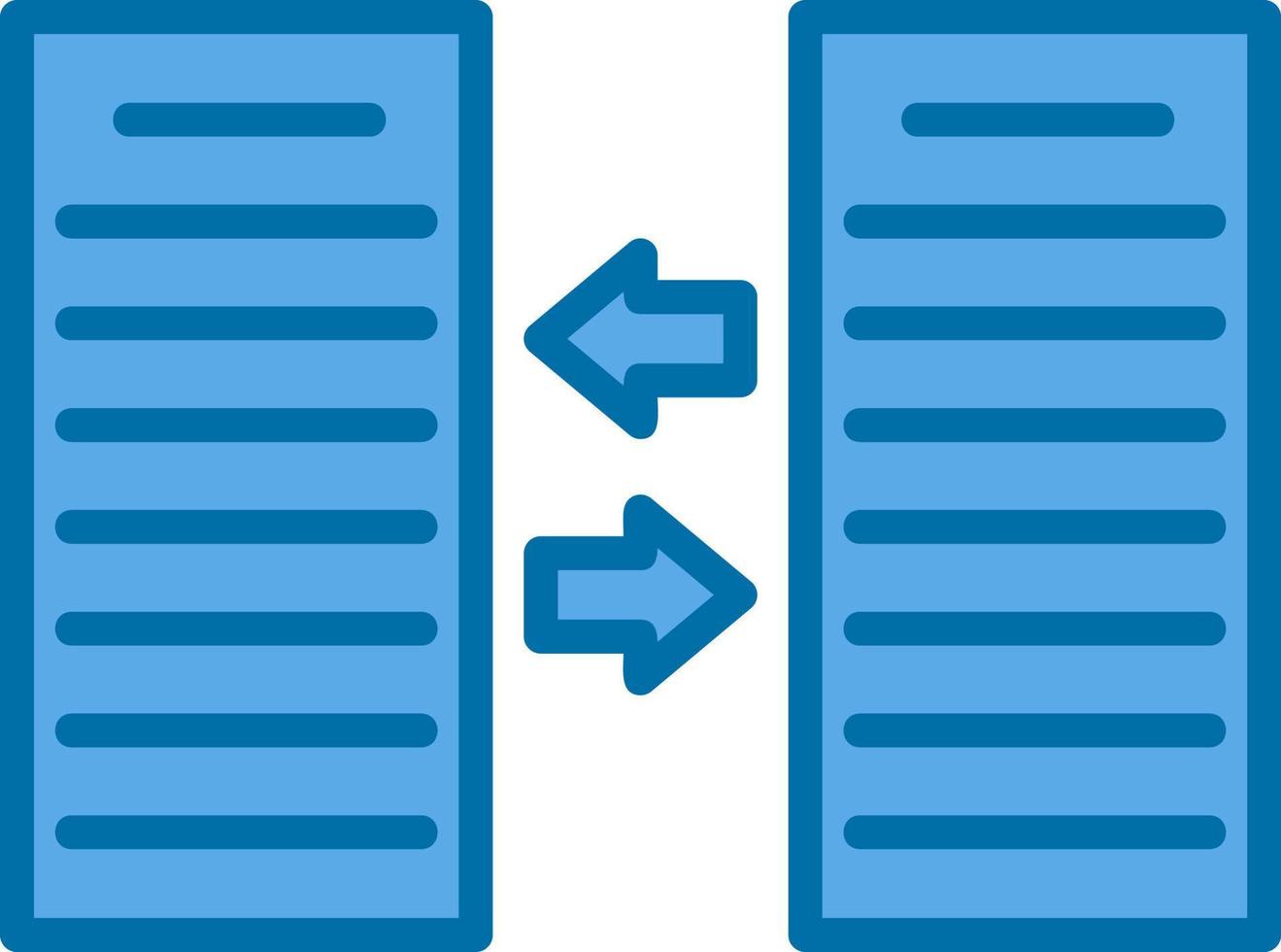 Files Exchange Vector Icon Design