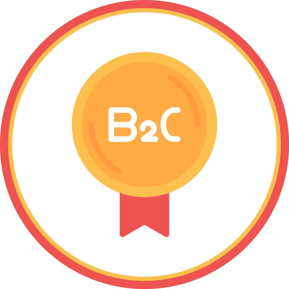 B2C Vector Icon Design