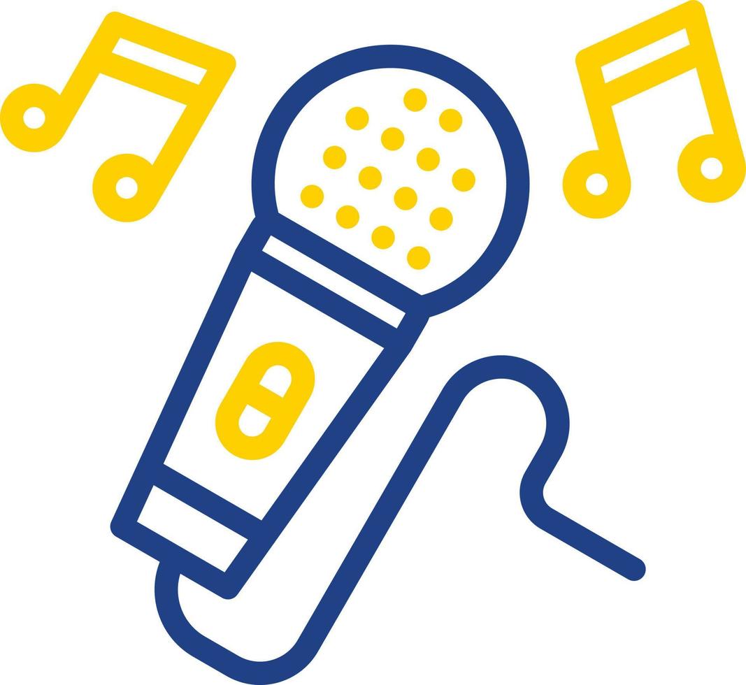 Karaoke Vector Icon Design