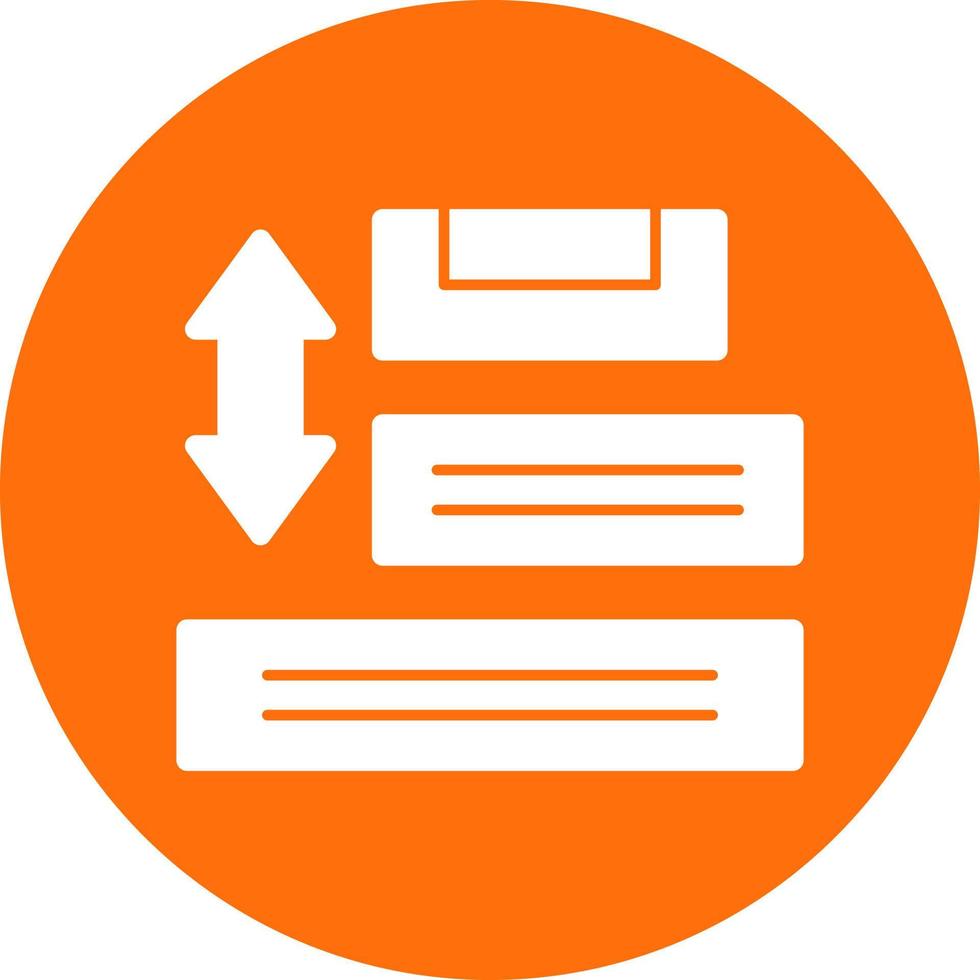 Agile Prioritize Vector Icon Design