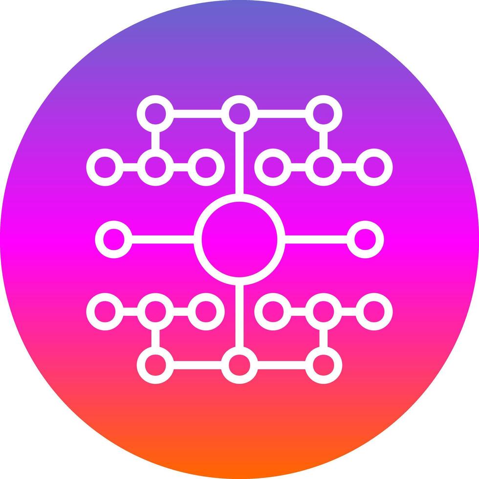 Concept Map Vector Icon Design