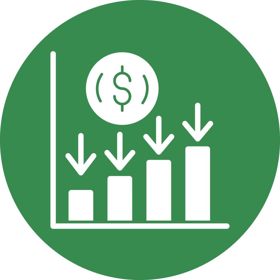 Average Dollar Sale Vector Icon Design