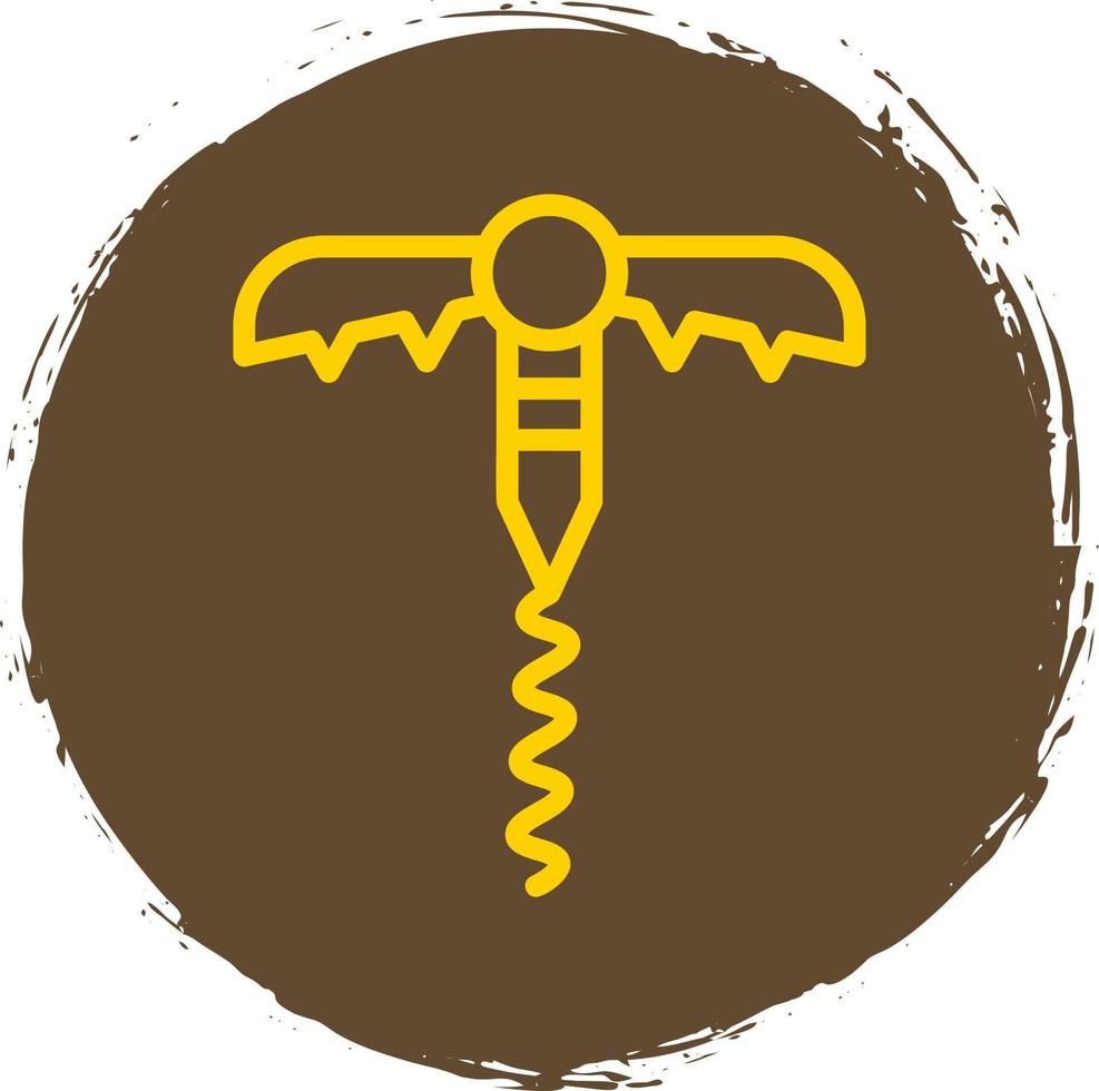 Corkscrew Vector Icon Design