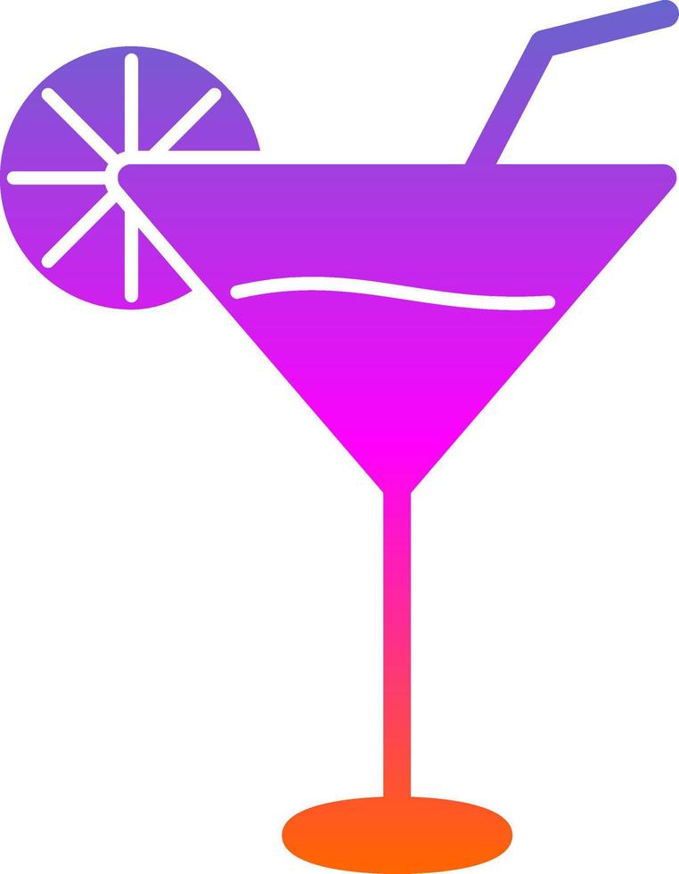Coktail Vector Icon Design