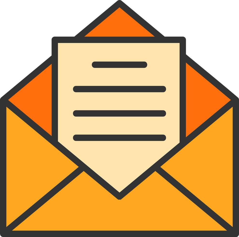 diseño de icono de vector de correo electrónico