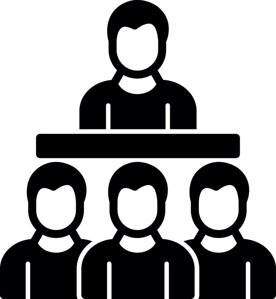 Seminar Vector Icon Design