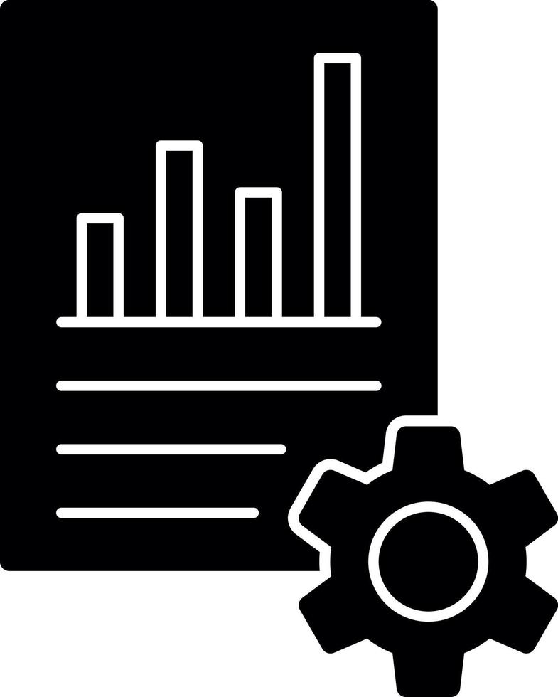 Task Analysis Vector Icon Design