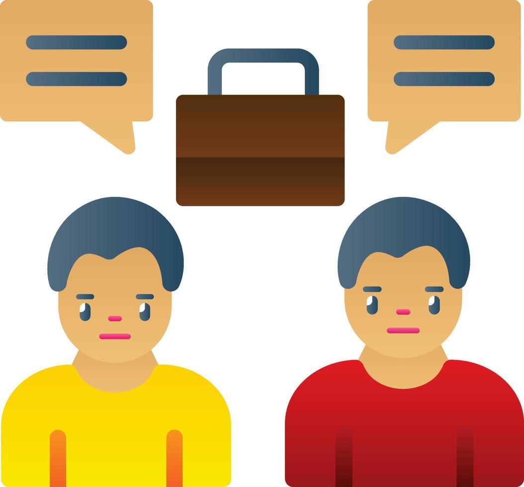Business Dialog Vector Icon Design